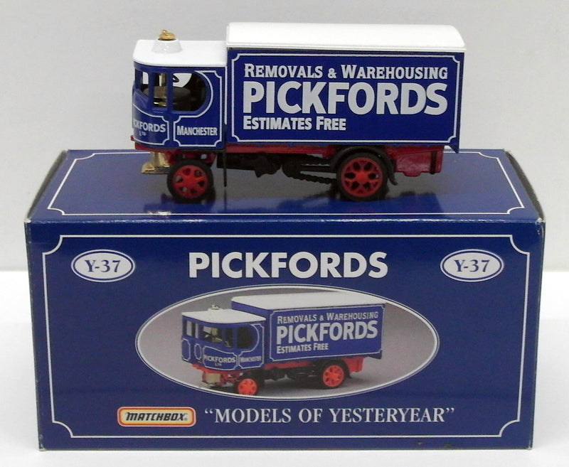 Matchbox Appx 1/43 Scale Y-37 - 1929 Garrett Steam Wagon - Pickfords