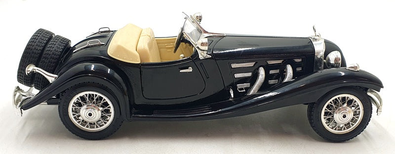 Burago 1/20 Scale Diecast 31024C - Mercedes-Benz 500K Roadster 1936 Black