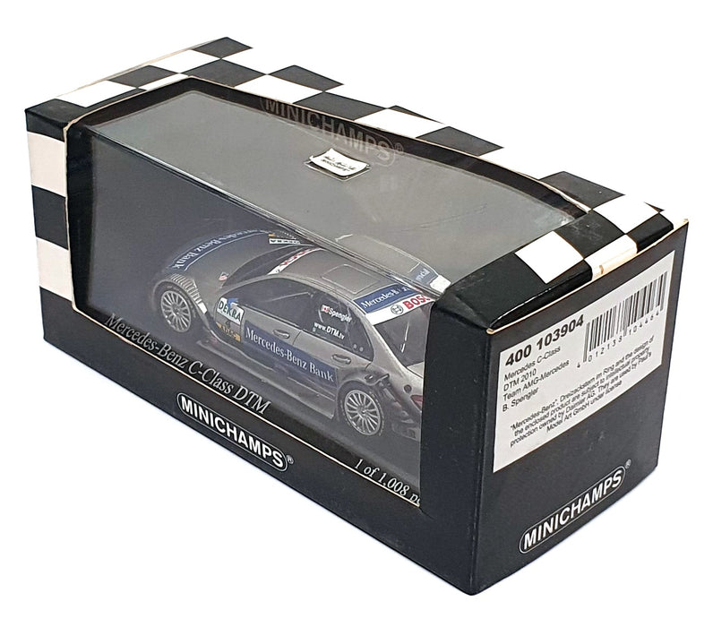 Minichamps 1/43 Scale 400 103904 - Mercedes C-Class DTM 2010 #4 Spengler - Grey