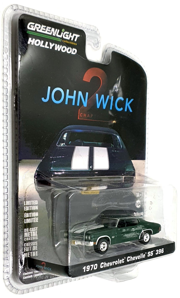 Greenlight 1/64 Scale 44780-F - 1970 Chevrolet Chevelle SS 396 - John Wick 2