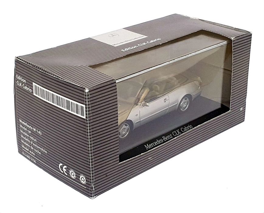 Schuco 1/43 Scale B 6 600 5750 - Mercedes Benz CLK Cabrio - Silver