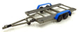 Otto Mobile 1/18 Scale Resin OT357A - Rally Assistance Car Trailer - Silver/Blue