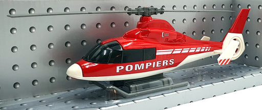 Cararama 1/43 Scale 001043D - Pompiers Helicopter - Red