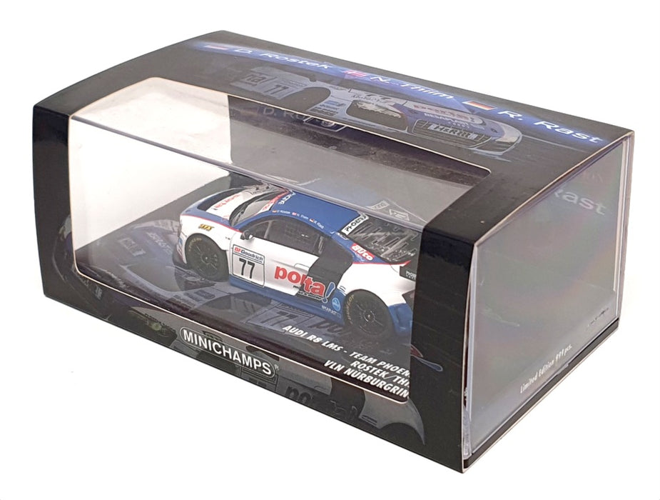 Minichamps 1/43 Scale 437 091977 - Audi R8 LMS - #77 VLN Nurburgring 2009