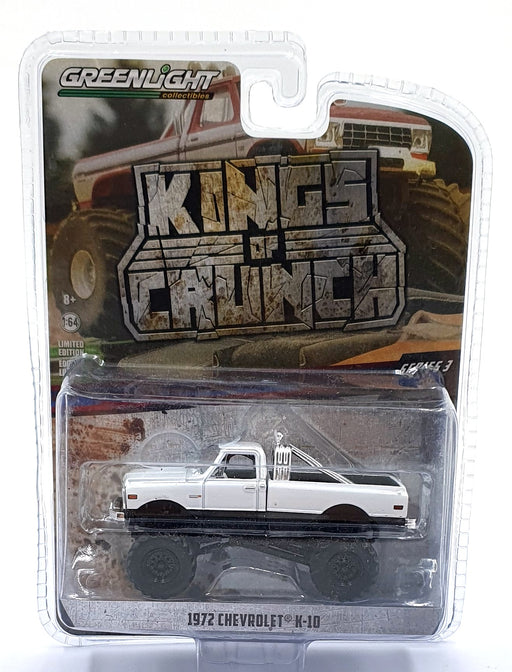Greenlight 1/64 Scale 49030-C - 1972 Chevrolet K-10 - White