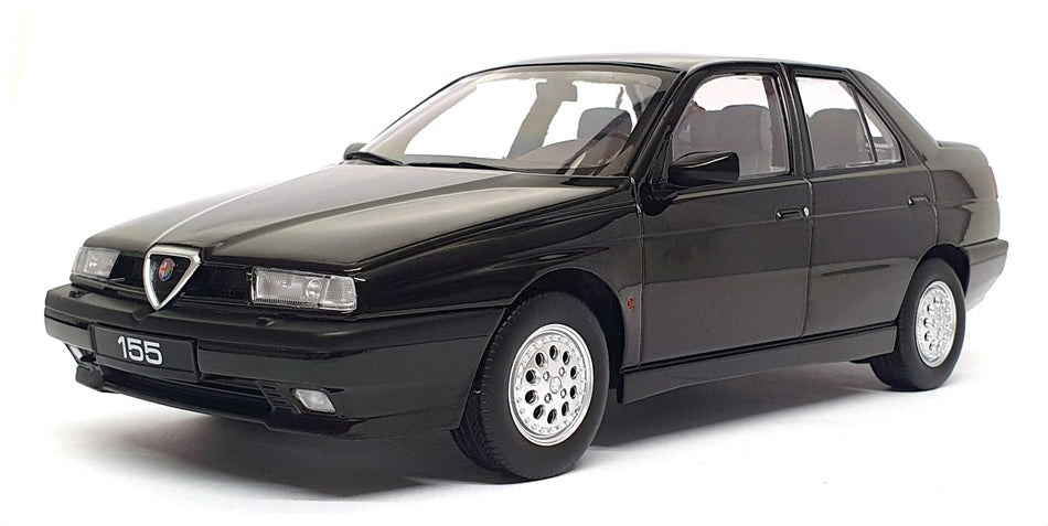 Triple9 1/18 Scale Diecast T9-1800381 - 1996 Alfa Romeo 155 - Black