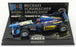 Minichamps 1/43 Scale 510 954316 - Benetton Renault B 195 Kager Schumacher