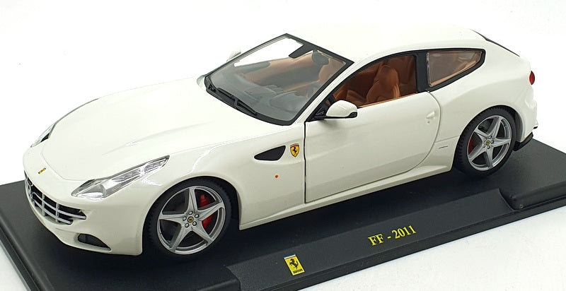 Burago 1/24 Scale Diecast 191223Q - 2011 Ferrari FF - White