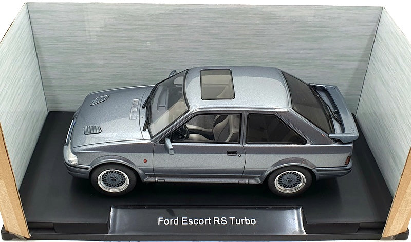 Model Car Group 1/18 Scale MCG18272 Ford Escort RS Turbo - Met. Grey