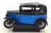 Ricko 1/18 Scale Diecast 32130 - 1932 Austin 7 Deluxe Saloon Blue/Black