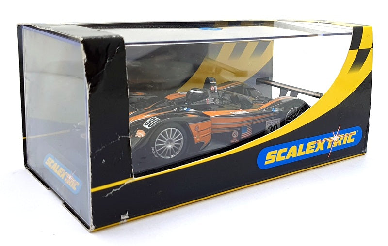 Scalextric 1/32 Scale Slot Car C2367 - MG Lola Knighthawk #30 - Black/Orange