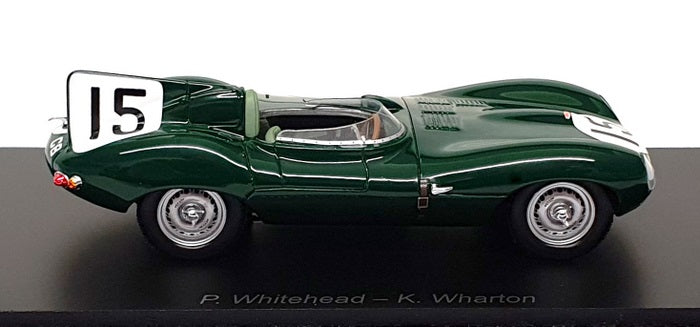 Spark Model 1/43 Scale S2926 - Jaguar D Type #15 Le Mans 24H 1954 - Green