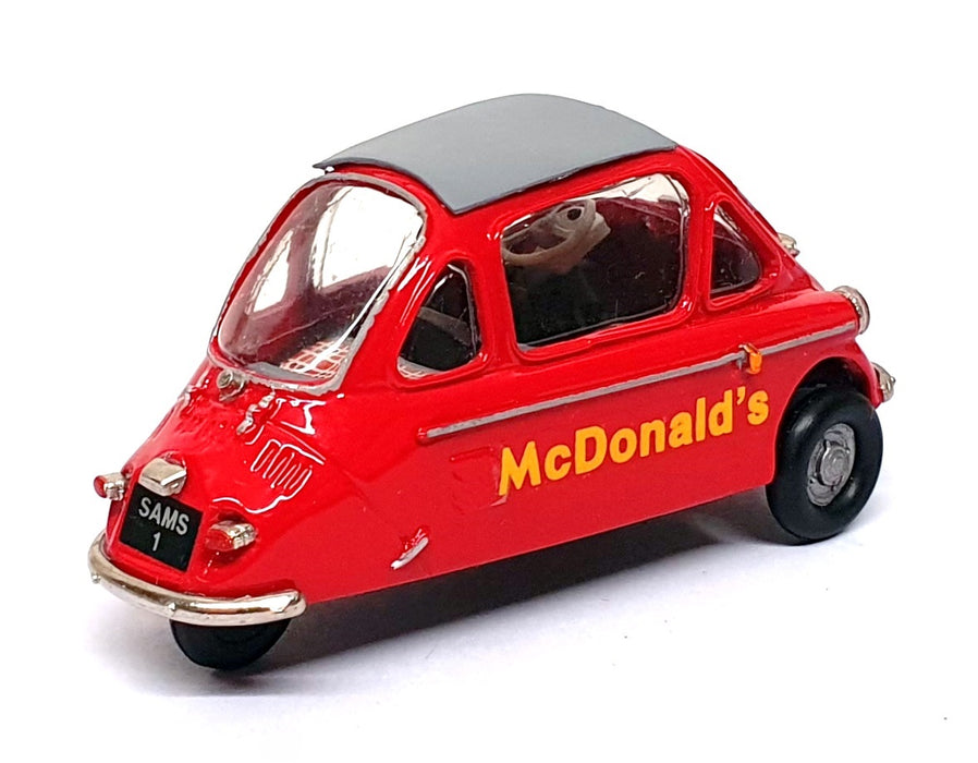 SAMS Models 1/43 Scale MD002 - 1958-60 Heinkel Kabine Cruiser McDonalds - Red