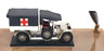 Matchbox MB1918C - 1918 Crossley On Plinth With Pen Holder - Chrome Silver