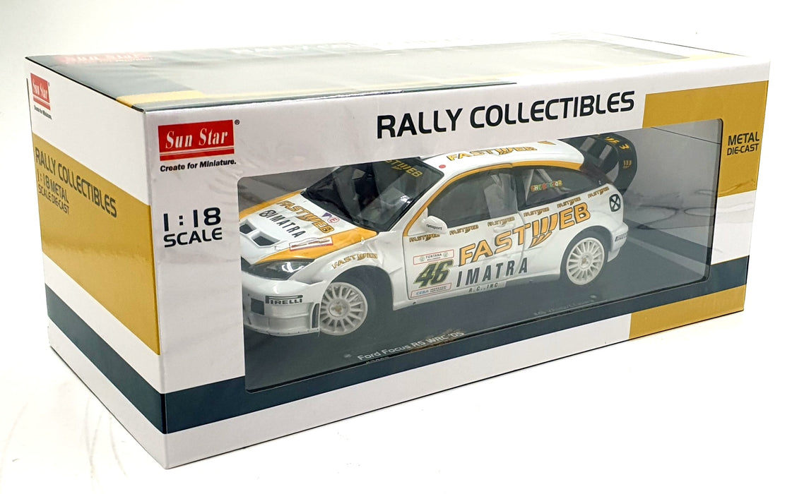 Sun Star 1/18 Scale Diecast 3882 - 2005 Ford Focus RS WRC #46 Monza Rally