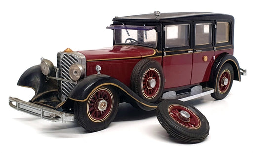 Lemaco Models 1/24 Scale 2823X - 1935 Mercedes Benz 770 - Maroon/Black