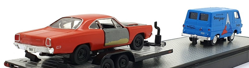 Castline M2 Machines 1/64 Scale D R63 '67 Dodge A100 & '69 Plymouth Road Runner