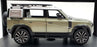 QY Toys 1/24 Scale Diecast Q2002A - Land Rover Defender 110 - Khaki/White