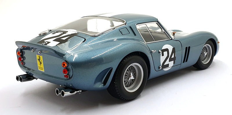 Kyosho 1/18 Scale KS08438D - Ferrari 250GTO #24 Sebring 1962 - Blue