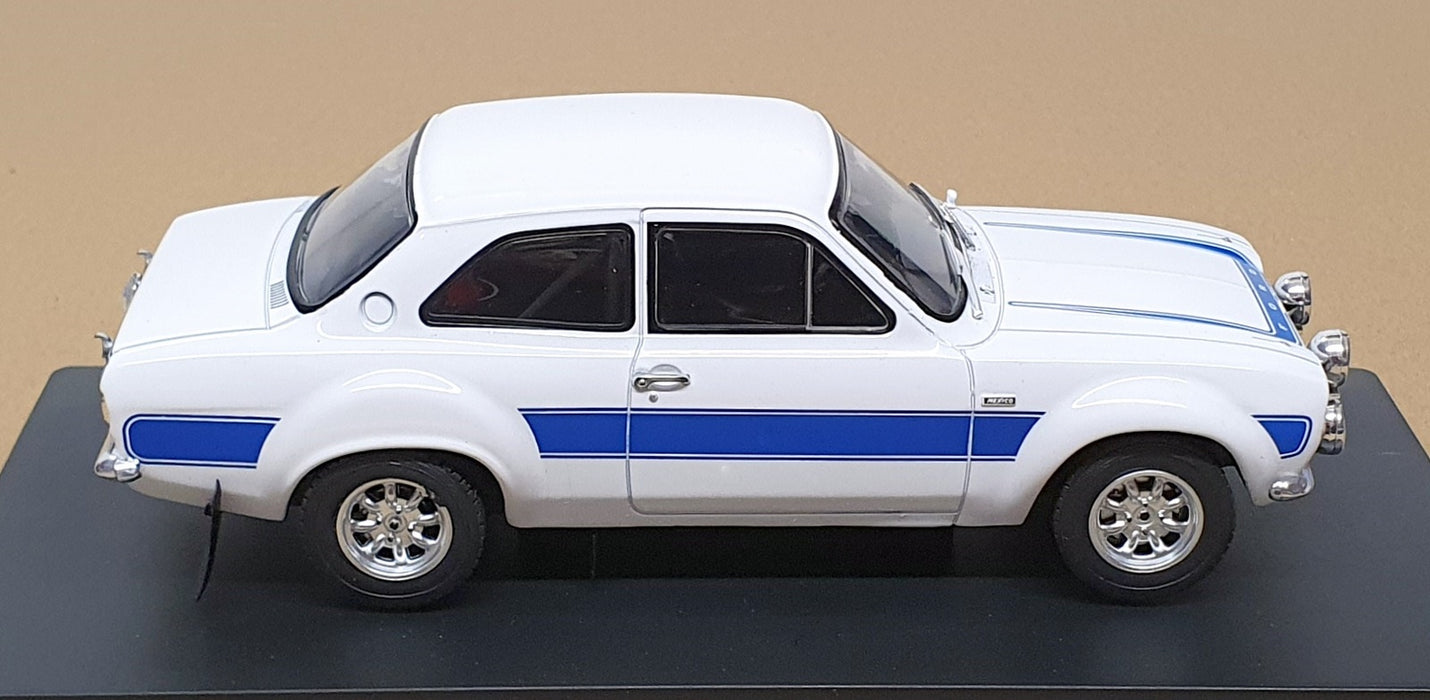 Whitebox 1/24 Scale Diecast WB124250 - Ford Escort Mk1 RS 2000 - White/Blue