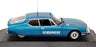 Minichamps 1/43 Scale 400 111090 - 1970 Citroen SM Gendarmerie - Met. Blue