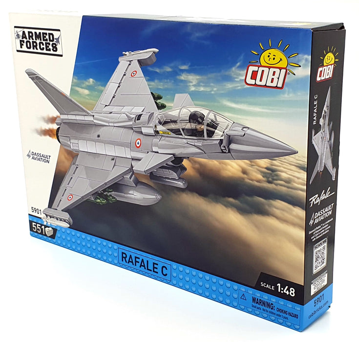 Cobi Bricks 1/48 Scale 5901 - Rafale C Aircraft - France