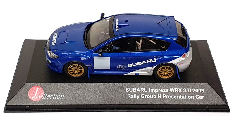 J Collection 1/43 Scale JC176 - Subaru WRX STI 2009 Rally Gr. N Presentation Car