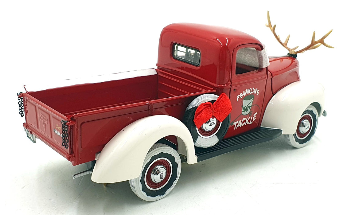 Franklin Mint 1/24 Scale B11YQ20 - 1999 Christmas Truck 1940 Ford - Red