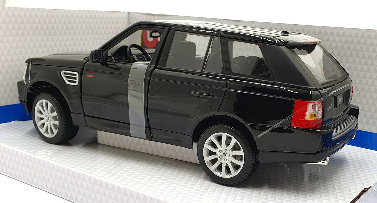 Burago 1/18 scale Diecast 18-12069 - Range Rover Sport - Black