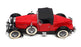 Franklin Mint 1/24 Scale 17626N - 1928 Stutz Black Hawk Boattail - Red/Black