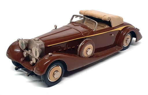 Western 1/43 Scale WMS20Z - 1933 V12 Hispano Suiza 68 Saoutchik DeVille - Brown