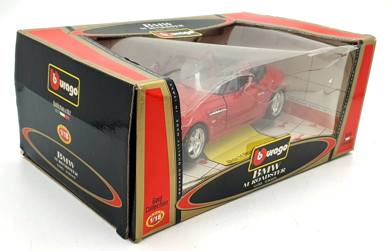 Burago 1/18 scale Diecast 33049 - BMW M Roadster - Green