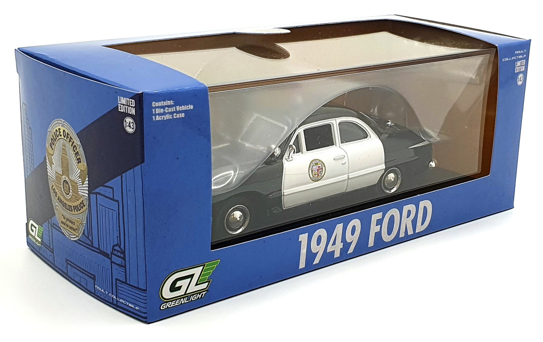 Greenlight 1/43 Scale 86642 - 1949 Ford Police Car - Los Angeles