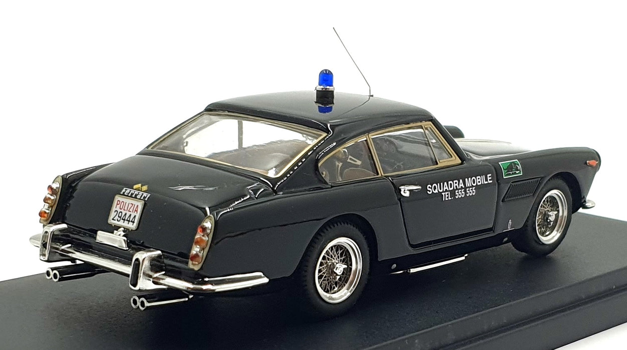 Bang 1/43 Scale 7302 - 1964 Ferrari 250 GTE 1 Type Polizia Squadra Mobile Black