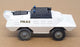 Solido Appx 12cm Long Diecast 224 bis - Commando Armoured Police Car - White