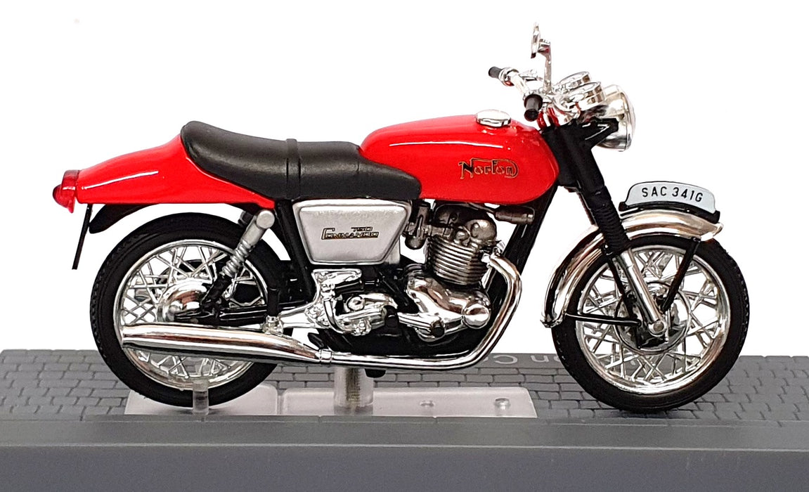 Ixo Models 1/24 Scale MB003 - 1969 Norton Commando Motorbike - Red