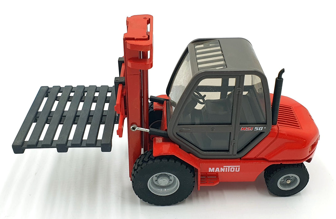 Joal 1/25 Scale Diecast 200 - Manitou MSI 50 Forklift - Red/Grey