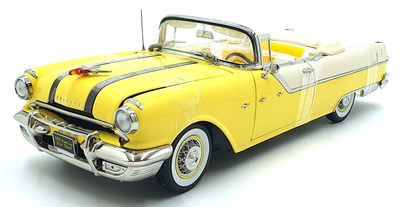 Sun Star 1/18 Diecast 5059 - 1955 Pontiac Star Chief  Open Convertible