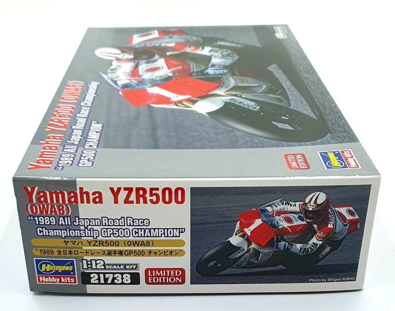 Hasegawa Kits 1/12 Scale 21738 - Yamaha YZR500 (0WA8) #1 1989 GP500 Champion