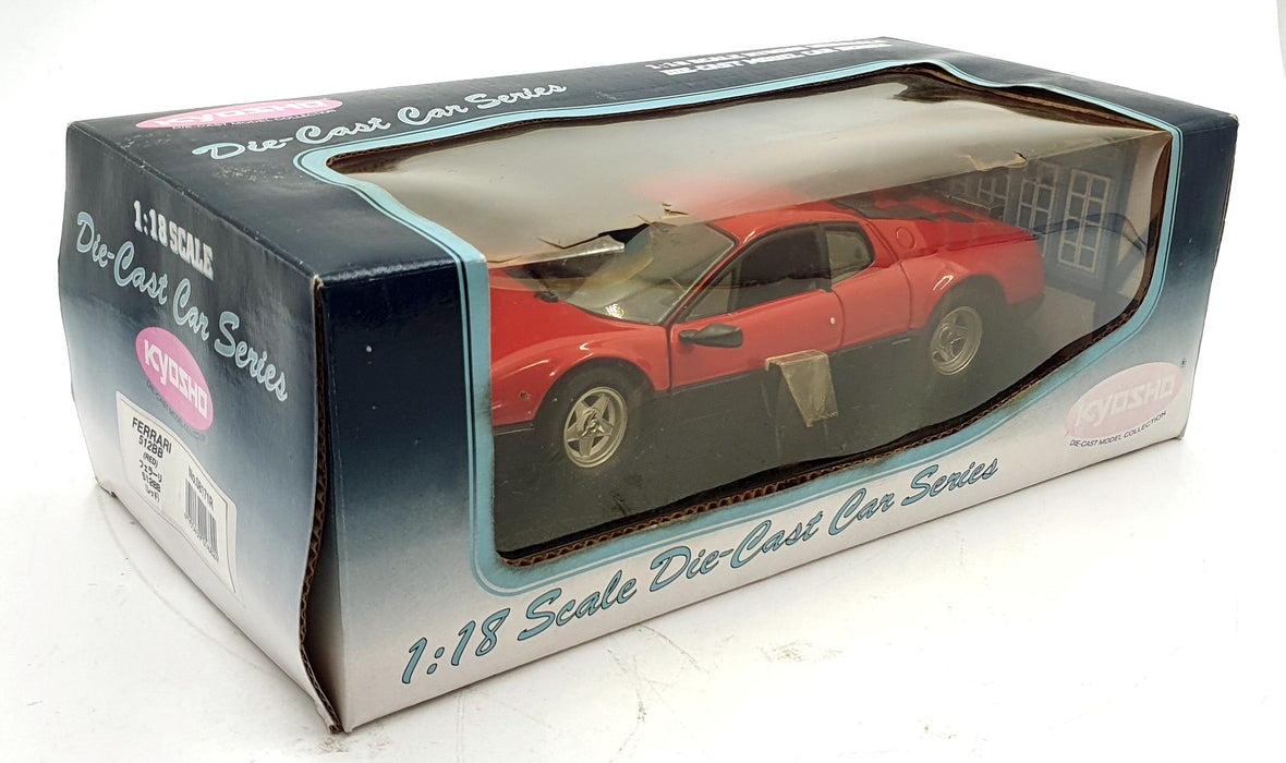 Kyosho 1/18 Scale Diecast 08171R - Ferrari 512BB - Red