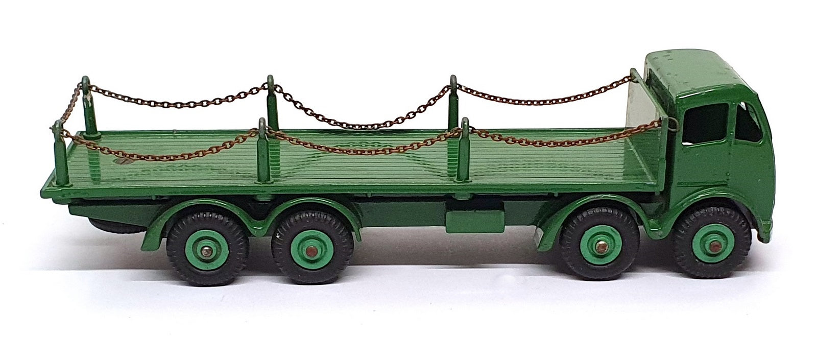 Dinky Supertoys Original Diecast 905 - Foden Flat Truck With Chains - Green