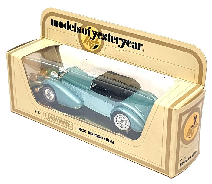 Matchbox Models of Yesteryear Y17 1938 Hispano Suiza - Unassembled Matchbox Models of Yesteryear Y17 1938 Hispano Suiza - Unassembled
