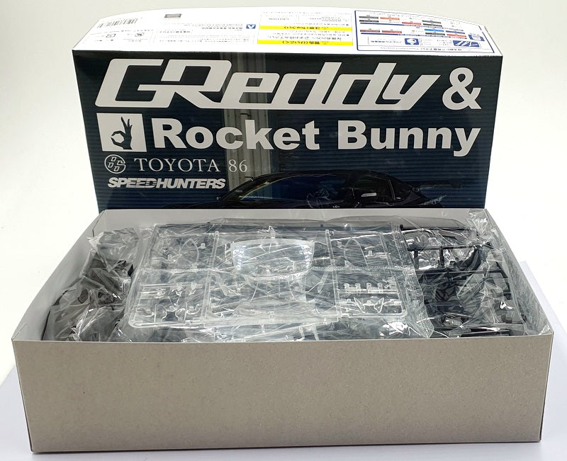 Aoshima 1/24 Scale Kit 06187 - ZN6 Toyota 86 '12 Greedy/Rocket Bunny Volk Racing