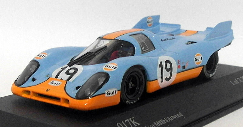 Minichamps 1/43 Scale Diecast 400716119 - Porsche 917K 24h LM 1971 2nd Place