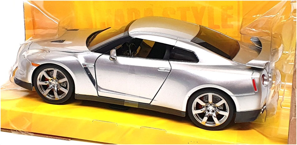 Jada 1/24 Scale Diecast 53007 - 2009 Nissan GT-R - Silver