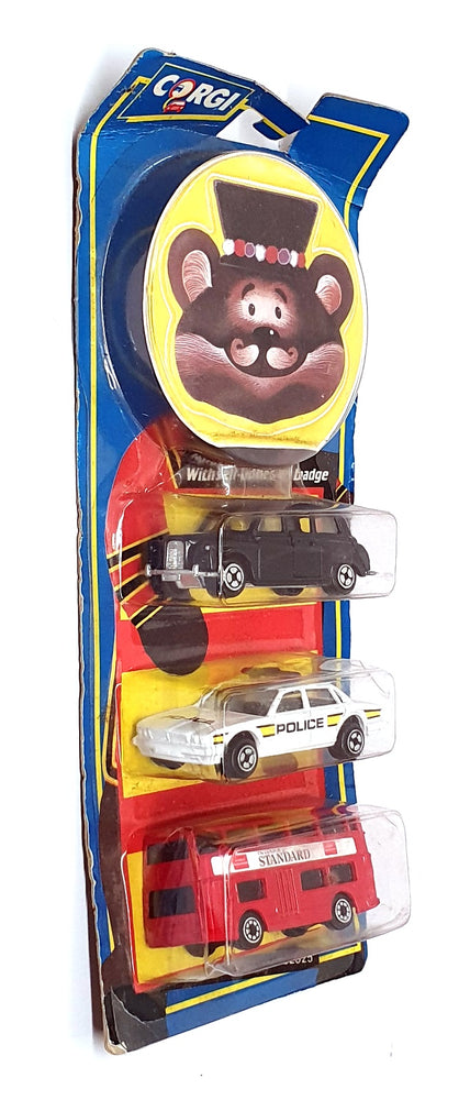 Corgi Diecast 92325 - 3 Piece Gift Pack London Bus Police Car & Taxi