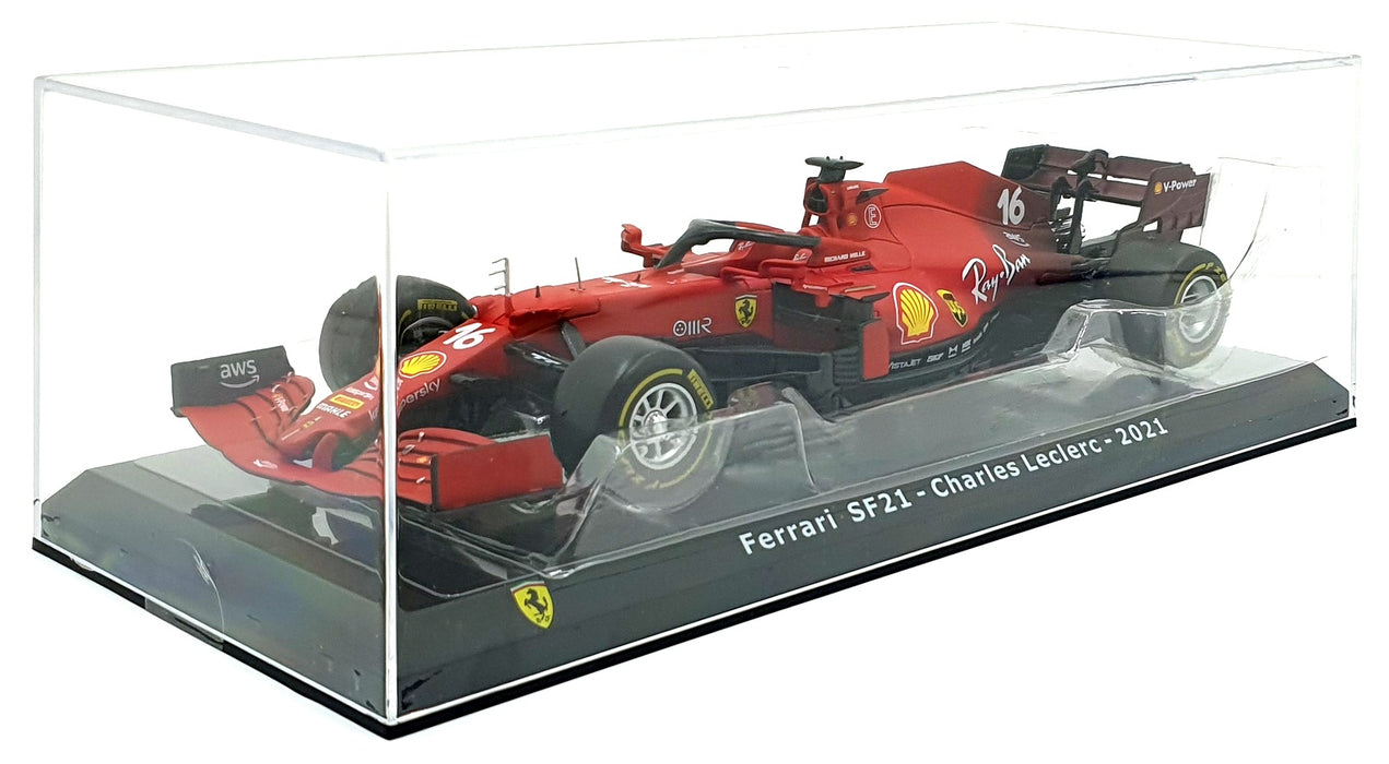 Altaya 1/24 Scale Diecast AT2001N - F1 Ferrari SF21 #16 Charles Leclerc 2021