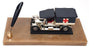 Matchbox MB1918C - 1918 Crossley On Plinth With Pen Holder - Chrome Silver