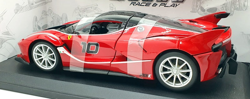 Burago 1/18 Scale Diecast 18-16010 - Ferrari FXX K #10 - Red