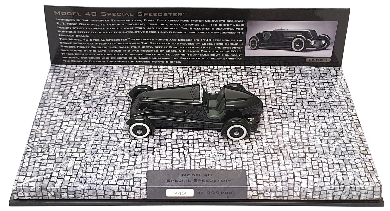 Minichamps 1/43 Scale 437 082080 Ford Edsel Model 40 Special Speedster - Green